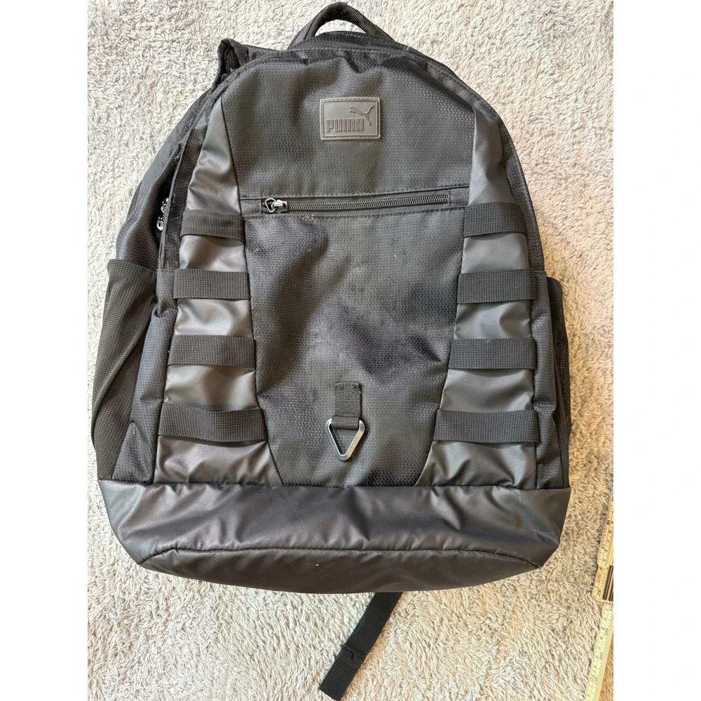 Puma Unisex Tactical Style Backpack One Size Black Durable Utility Bag